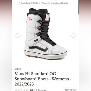 Vans Hi-Standard OG Snowboard Boots - Women’s 2022-2023